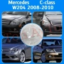 Капаци Фарове W204 Мерцедес Mercedes C-Class 2008-2010 Стъкла Фарове Капаци, снимка 4