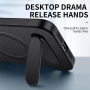 WANLONFENG QT Магнитен Калъф за Oppo Find X9 Ultra 5G - PC+TPU, Карбон текстура, Стойка, 4 цвята, снимка 8