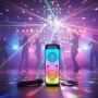 Караоке тонколона – 40W, Bluetooth, с микрофон и дистанционно управление, снимка 6