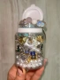 Уникален буркан с бижута, снимка 2