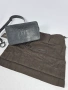 Нова дамска чанта Trussardi - черна, релефно лого и dust bag, снимка 8