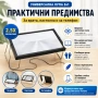 Голяма мултифункционална настолна лупа за четене шиене бродиране плетене компютър лаптоп книга, снимка 3
