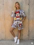 Minnie Mouse Дамски Летен Спортен Комплект🔝Дамски Спортен Екип-Различни Анимационни Герои Код A1213, снимка 2