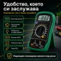 Дигитален мултицет мултиметър измервателен уред за ток, снимка 7