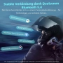 Чисто нов Мото Интерком CHUANYUE X2 за 4 човека Bluetooth 5.4 – Запечатан в Целофан, 1200м Обхват , снимка 6