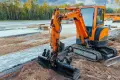 Услуги с Минибагер-2т/Автокран до 3,5т/ Хидравличен Чук/Свредел за дупки с багер/Септични Ями, снимка 1