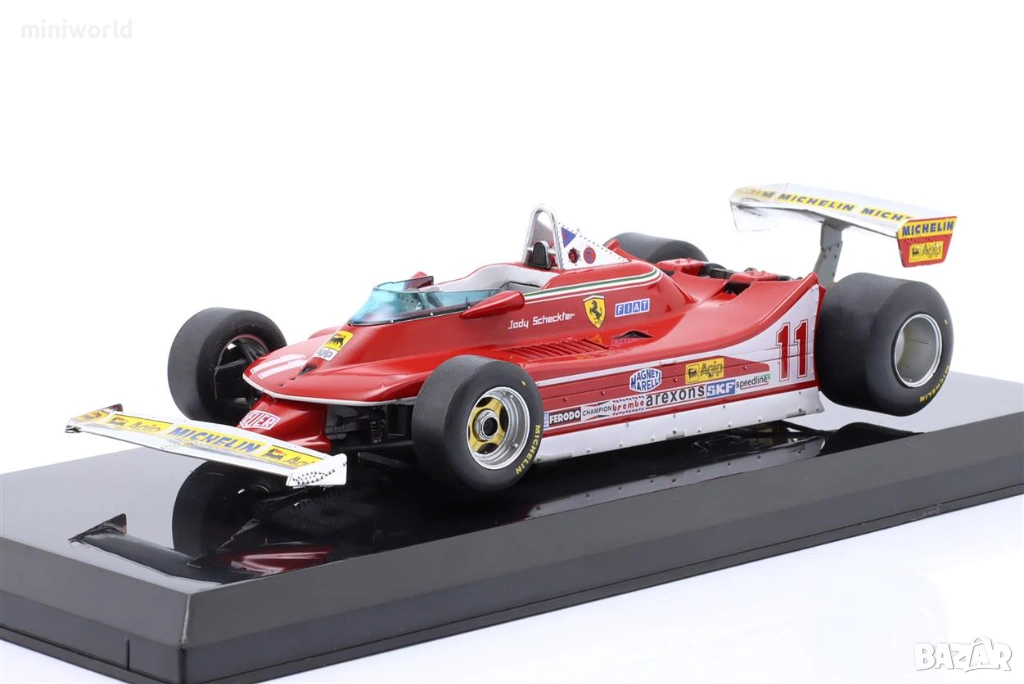FERRARI 312T4 н.11 J.Scheckter Winner Italian GP World Champion F1 1979 - мащаб 1:24 на IXO/Altaya, снимка 1