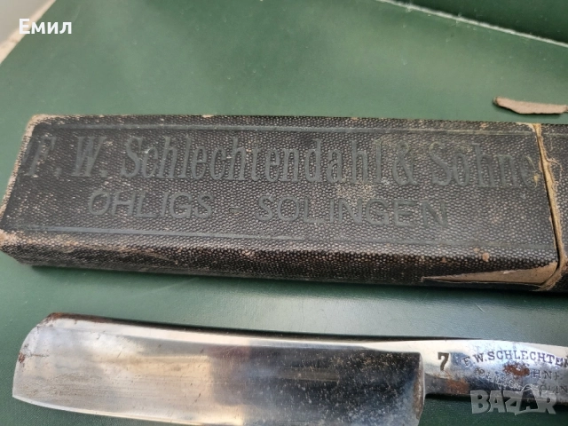 Колекционерски бръснач SOLINGEN 5, снимка 3 - Колекции - 55242586