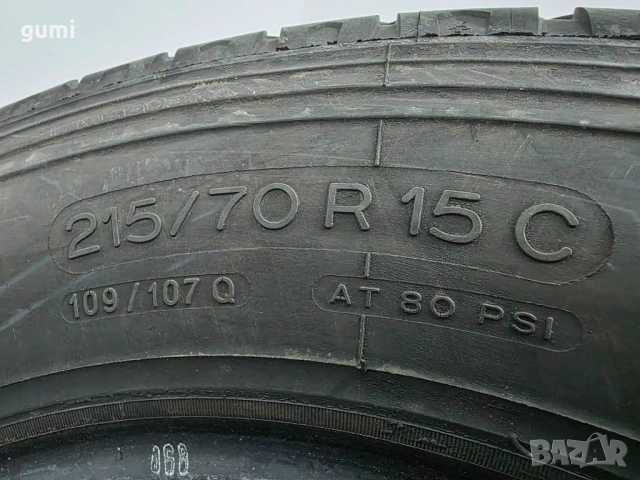 4бр летни гуми за бус 215/70/15C MICHELIN L05686, снимка 6 - Гуми и джанти - 54602540