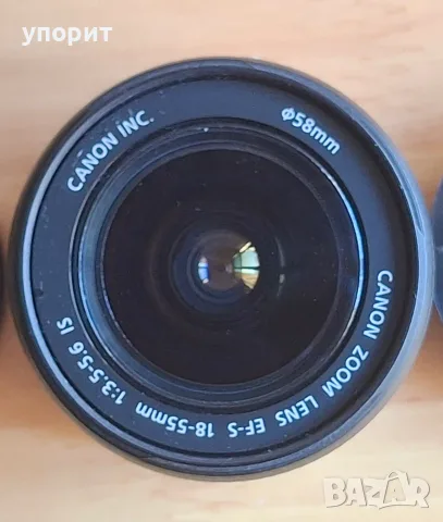Canon Zoom Lens EF-S 18-55mm 1:3.5-5.6 IS, снимка 5 - Обективи и филтри - 55577394