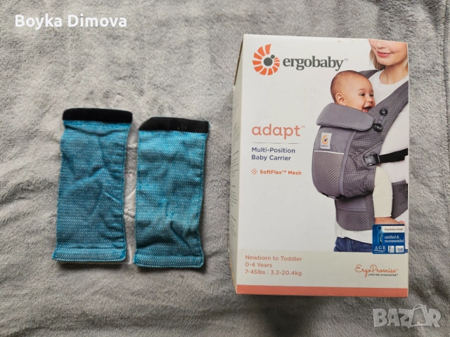 Ergobaby Adapt SoftFlex Mesh - ергономична раница, снимка 3 - Кенгура и ранички - 54734192