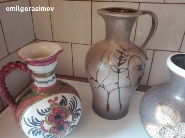 Бронзови и керамични кани., снимка 6 - Антикварни и старинни предмети - 51151371