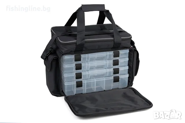 ox Rage Stacker Large – чанта с 6 кутии за воблери и спининг примамки, снимка 2 - Екипировка - 55377446