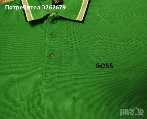Hugo Boss оригинална тениска 4XL, снимка 3 - Тениски - 55233390