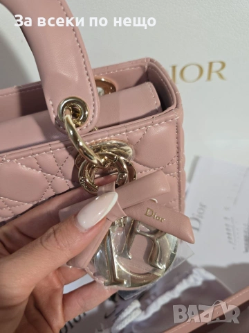 Lady Dior Дамска Чанта От Агнешка Кожа Код Brand Luxury Fashion23, снимка 8 - Чанти - 54960771
