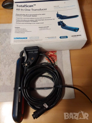 КОМПЛЕКТ Сонар LOWRANCE GEN3 HDS7 - сензорен екран, снимка 7 - Такъми - 54620442