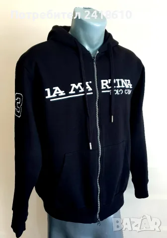La Martina Full Zip Hoodie Mens Size M НОВО ОРИГИНАЛ! Мъжки Суичър с цял Цип!, снимка 2 - Суичъри - 55379147