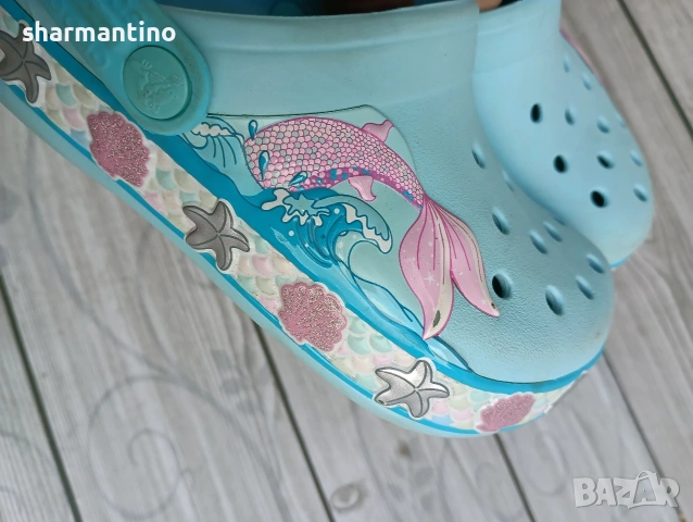 Crocs Mermaid N 32,5 сандали, снимка 6 - Детски сандали и чехли - 54805690
