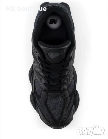 Кожени спортни обувки New balance  9060 с мрежа, Черен цвят оригинални, снимка 3 - Спортни обувки - 55580536