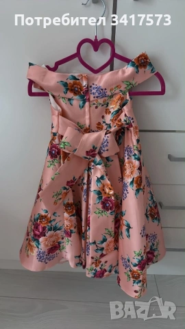 Детска рокля , снимка 2 - Детски рокли и поли - 54127857