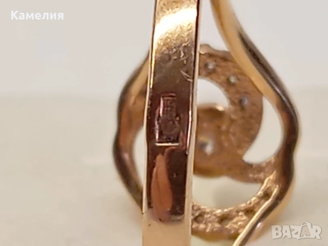 Руско злато , снимка 12 - Пръстени - 54224028