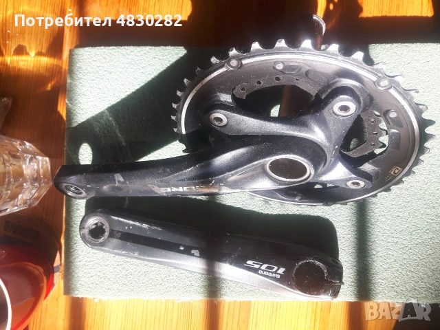 Deore Курбели-FC-M615 170mm/ 40-28, снимка 12 - Части за велосипеди - 55072846