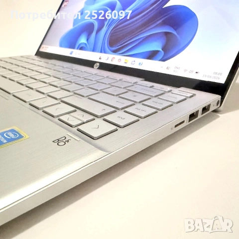 HP Pavilion x360/14” IPS Touch/Pentium Gold 7505, снимка 10 - Лаптопи за работа - 54212228