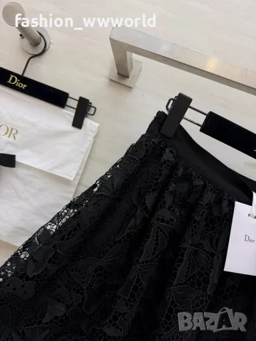 дантелена пола Dior L реплика, снимка 4 - Поли - 55613259