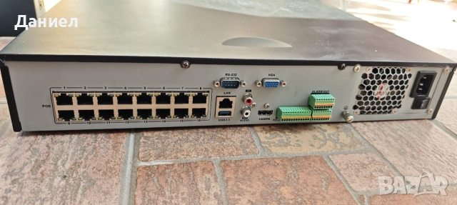 16 портов NVR Hikvision DS-7716NI-K4/16P, снимка 4 - Комплекти за видеонаблюдение - 55151385