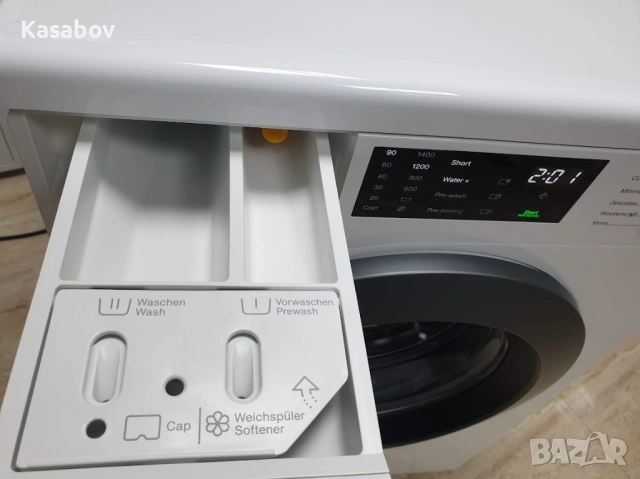 Miele W1 Excellence Пералня PowerWash Миеле 12м Гаранция, снимка 6 - Перални - 54435941