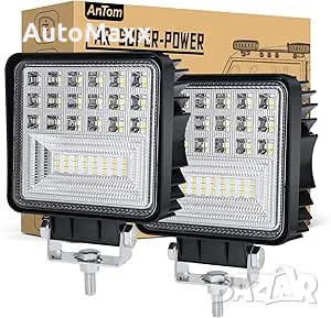 Antom 4бр.126W 12/24V LED работни светлини за off road,камиони багери и др.