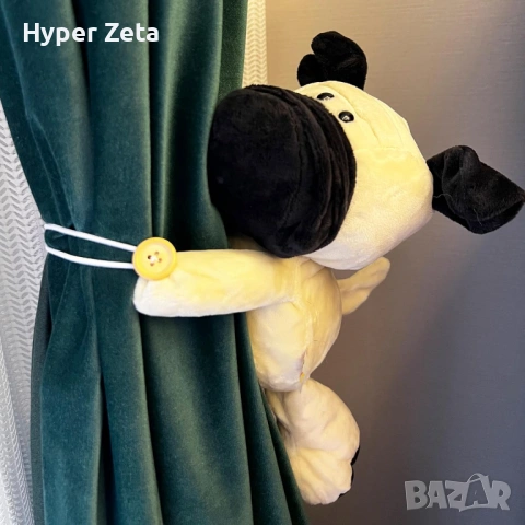 Декоративни държачи за пердета куче 2 броя бели, снимка 2 - Декорация за дома - 53955895