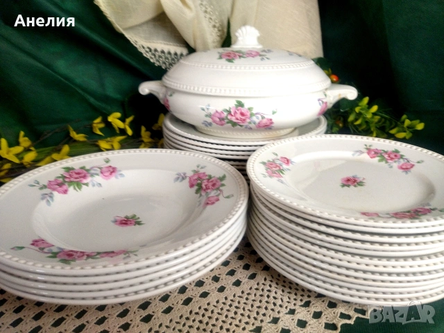 Villeroy &Boch Dresden Saxony 128 годишна антика