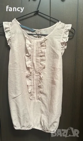 Ефирен дамски топ Zara, снимка 2 - Корсети, бюстиета, топове - 55414510