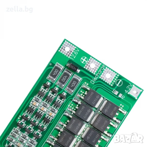 BMS модул 3S 60A за Li-Ion 18650 батерии 12.6V – Защита, балансиране и контрол 10085, снимка 6 - Друга електроника - 54657020