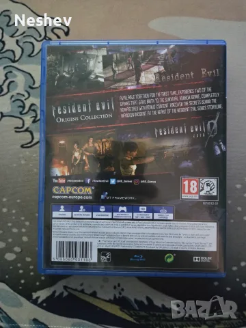 Resident Evil Origins Collection PS4, снимка 2 - Игри за PlayStation - 55441027