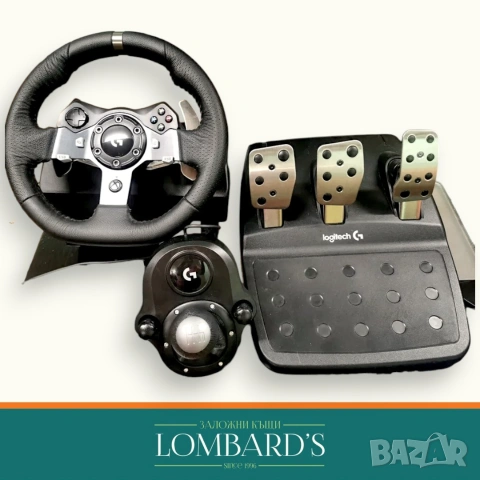 Волан с педали Logitech G920+Shifter G920, N: 44165197