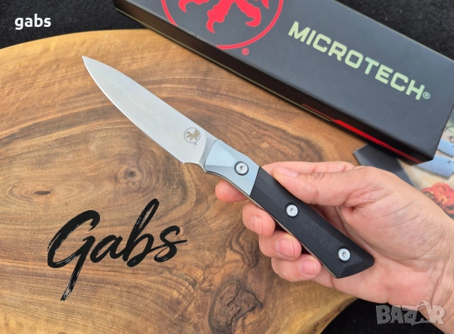 Нож Microtech с фиксирано острие 3500B-10BC, снимка 9 - Ножове - 54308421