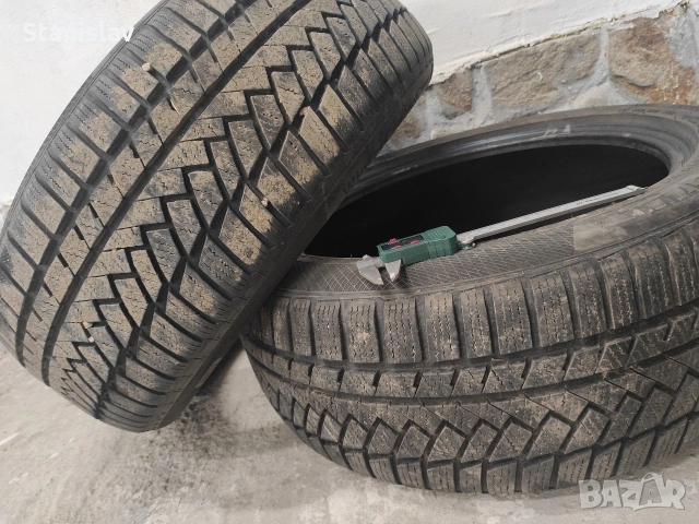 2 броя зимни гуми Continental 215 / 50 R17 , снимка 3 - Гуми и джанти - 55093428