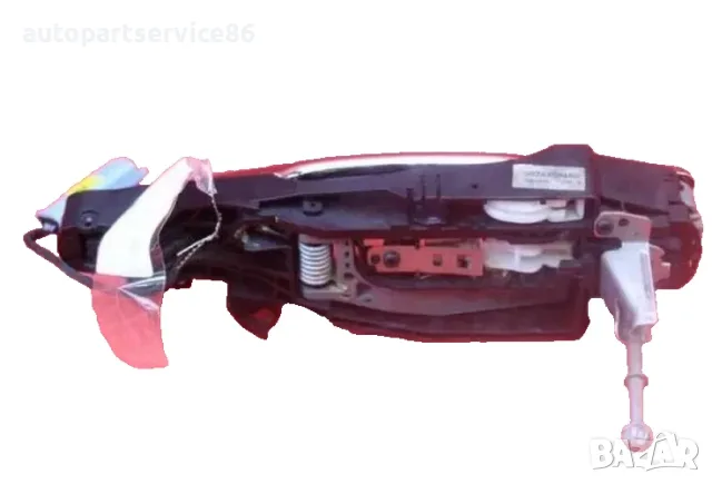 Външна дръжка на предна дясна врата сребриста за Peugeot 508 2.0 HDi (2012) 9674358480, снимка 3 - Части - 55347254