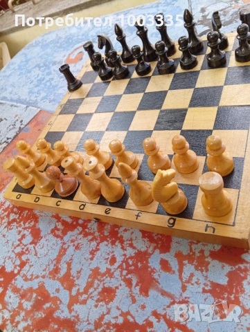 Дървен шах , снимка 3 - Шах и табла - 54290921