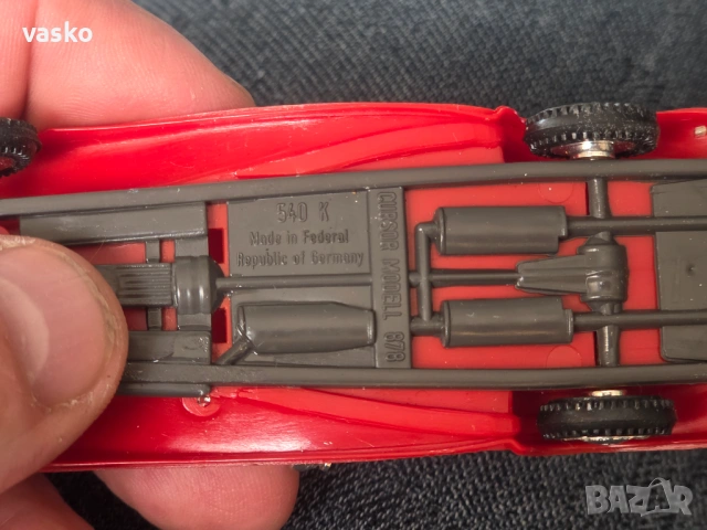 W Germany 1:43 пластмаса, снимка 9 - Колекции - 53987223