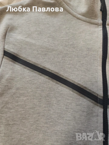 Мъжко горнище Nike tech fleece (размер S), снимка 4 - Спортни дрехи, екипи - 54378040