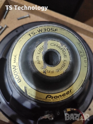 2 бр. Субуфер 12" Pioneer TS-W305F (800W Max / Free Air) – Топ Бас, снимка 3 - Аксесоари и консумативи - 55283235