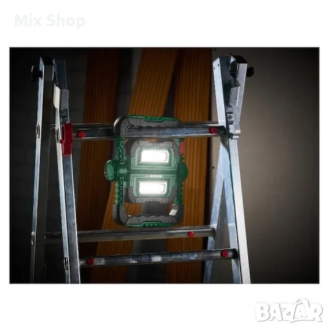 Нова Работна лампа ParkSide, LED 5 W, 3 режима на осветление, сгъваема стойка, 20x14x5,5 см, снимка 3 - Друга електроника - 55537303
