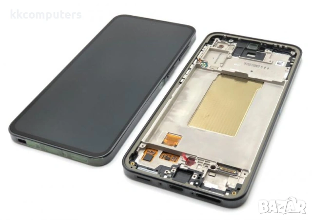 LCD Дисплей за Samsung SM-A376 / A37 5G 2026 / GH82-39232A / Тъч скрийн + Рамка / Черен / Оригинал S