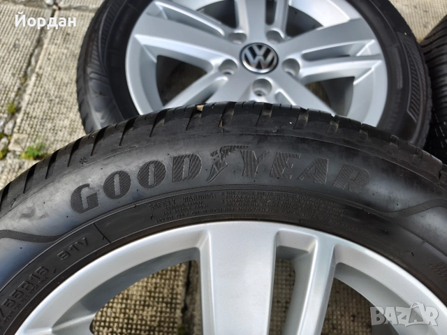 Джанти с гуми 205 55 16 ' 5x112 VW GOLF TOURAN / ФОЛКСВАГЕН 57,1 5х112, снимка 18 - Гуми и джанти - 55269099
