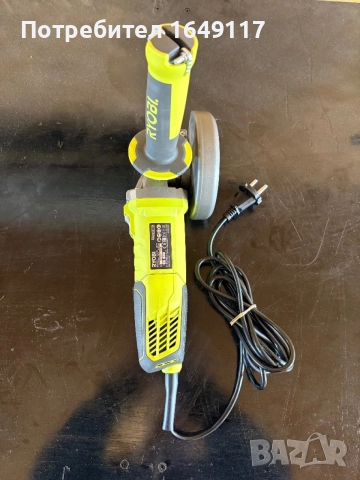 Нов ъглошлайф Ryobi RAG950-125 [950W - 125mm], снимка 2 - Ъглошлайфи - 54631387