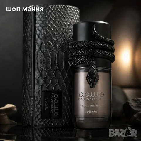 Lattafa Musamam Black Intense 100 мл – Луксозен парфюм за него и нея с дървесен аромат, уд, какао 