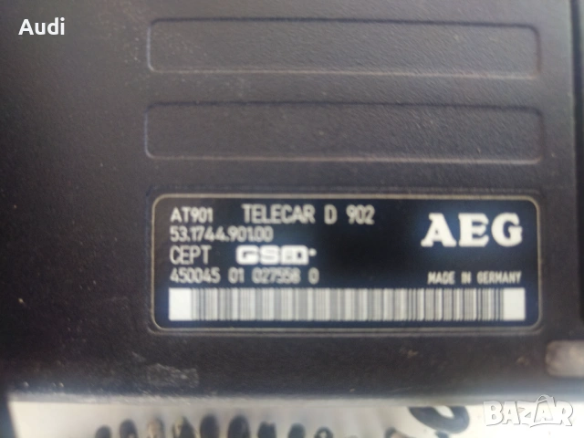  Телефон GSM AEG AT901 ретро автомобилен телефон , снимка 2 - Siemens - 53220344